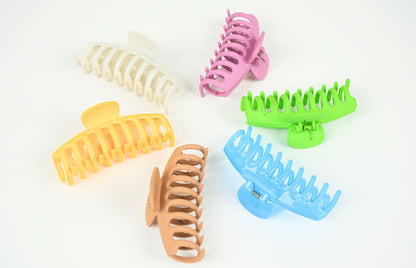 Colour Big Hair Claw Clips