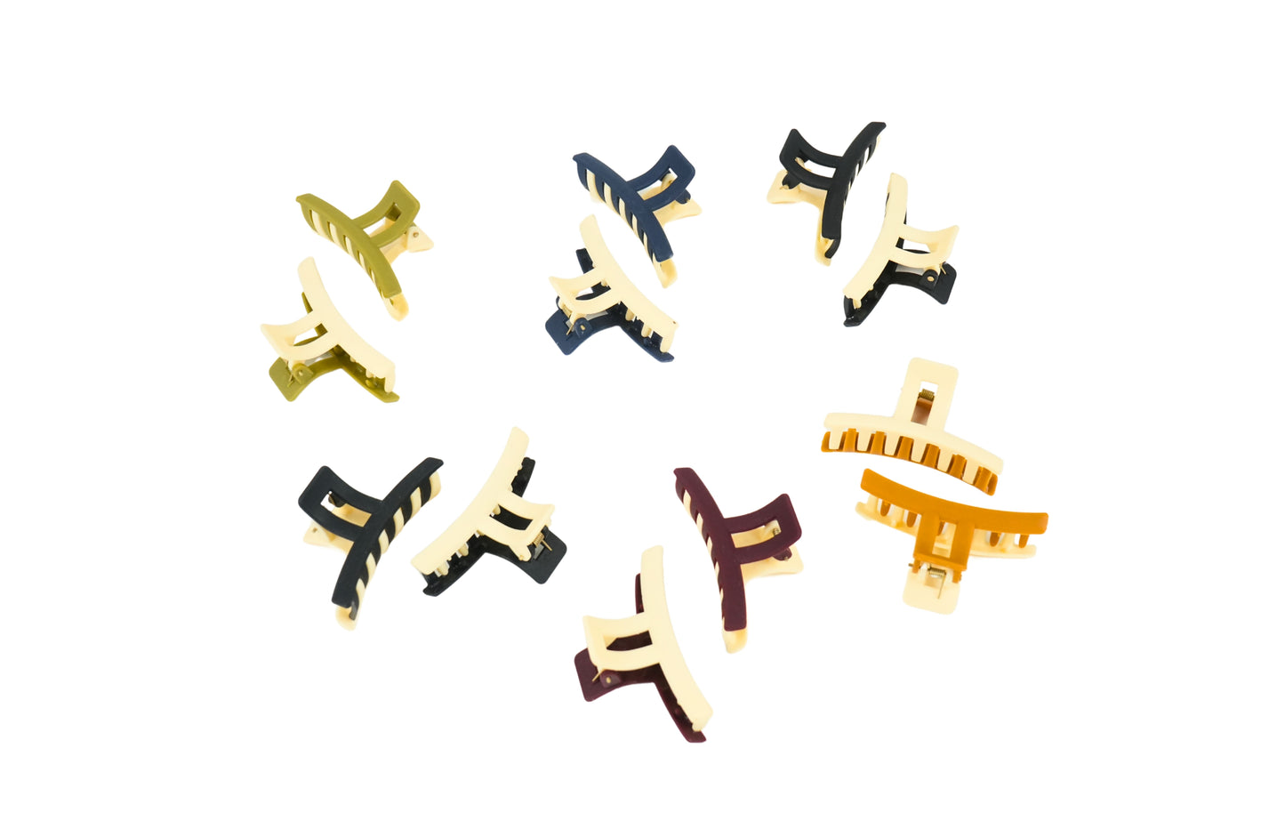 Two-Tone Hair Claws