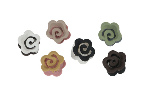 Floral Hair Claws - HRK250013
