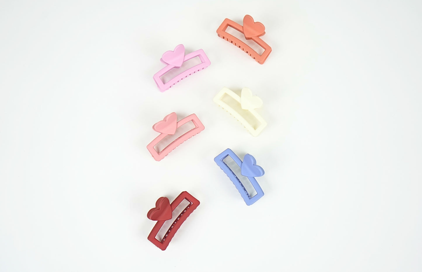 Heart Hair Clips