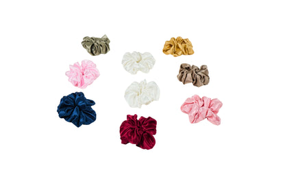Satin Hair Scrunchies - HRK250017