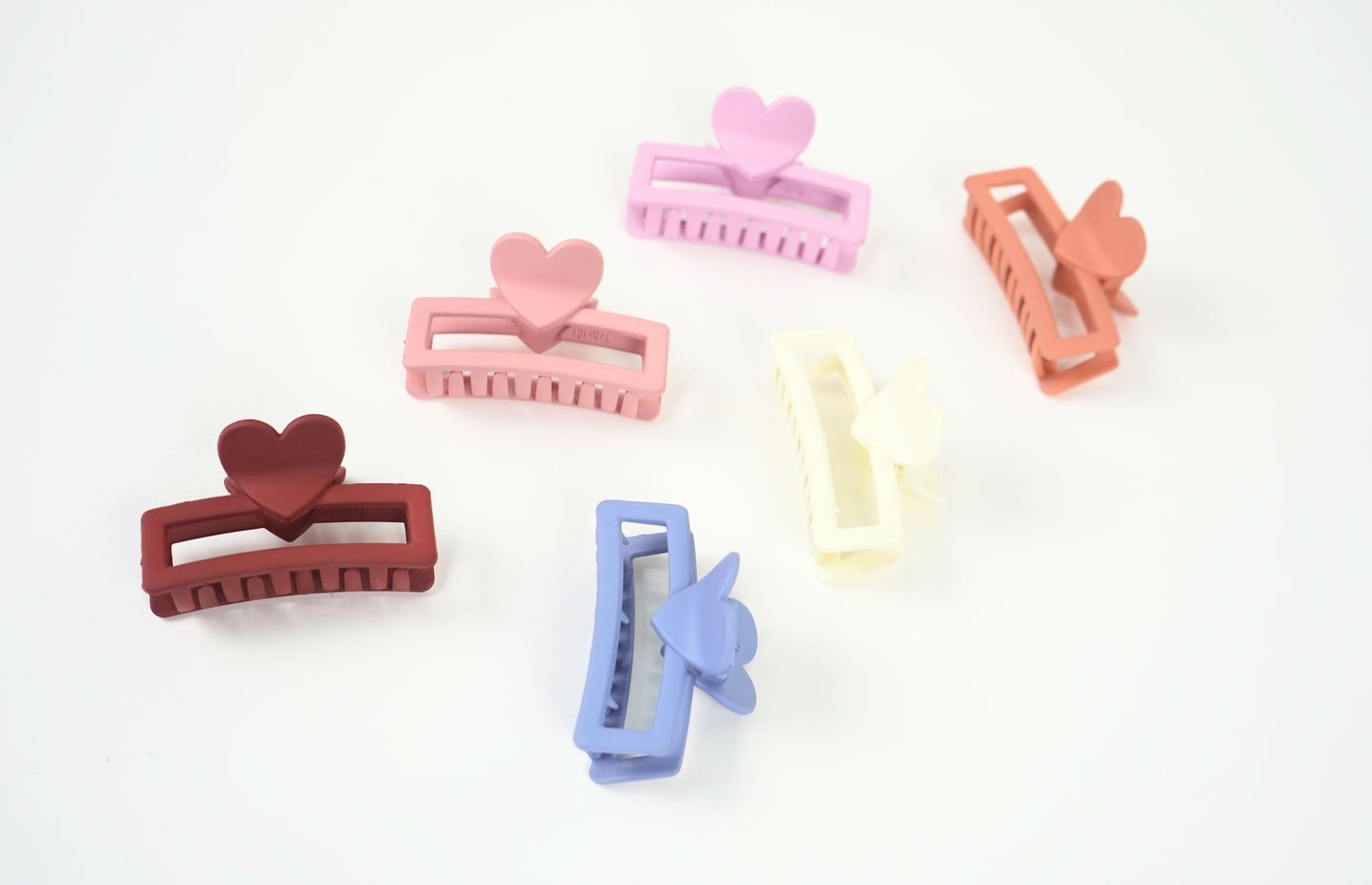 Heart Hair Clips
