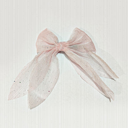 Glitter Bow Hair Clip for Women &amp; Girls | Stylish Party Hair Accessory - HRK250043