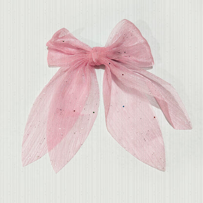 Glitter Bow Hair Clip for Women &amp; Girls | Stylish Party Hair Accessory - HRK250043