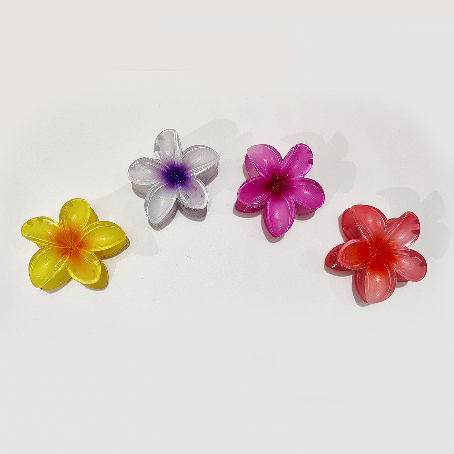 🌸 Flower Hair Claw Clips – Set of 1 , 3 & 5 - HRK250039