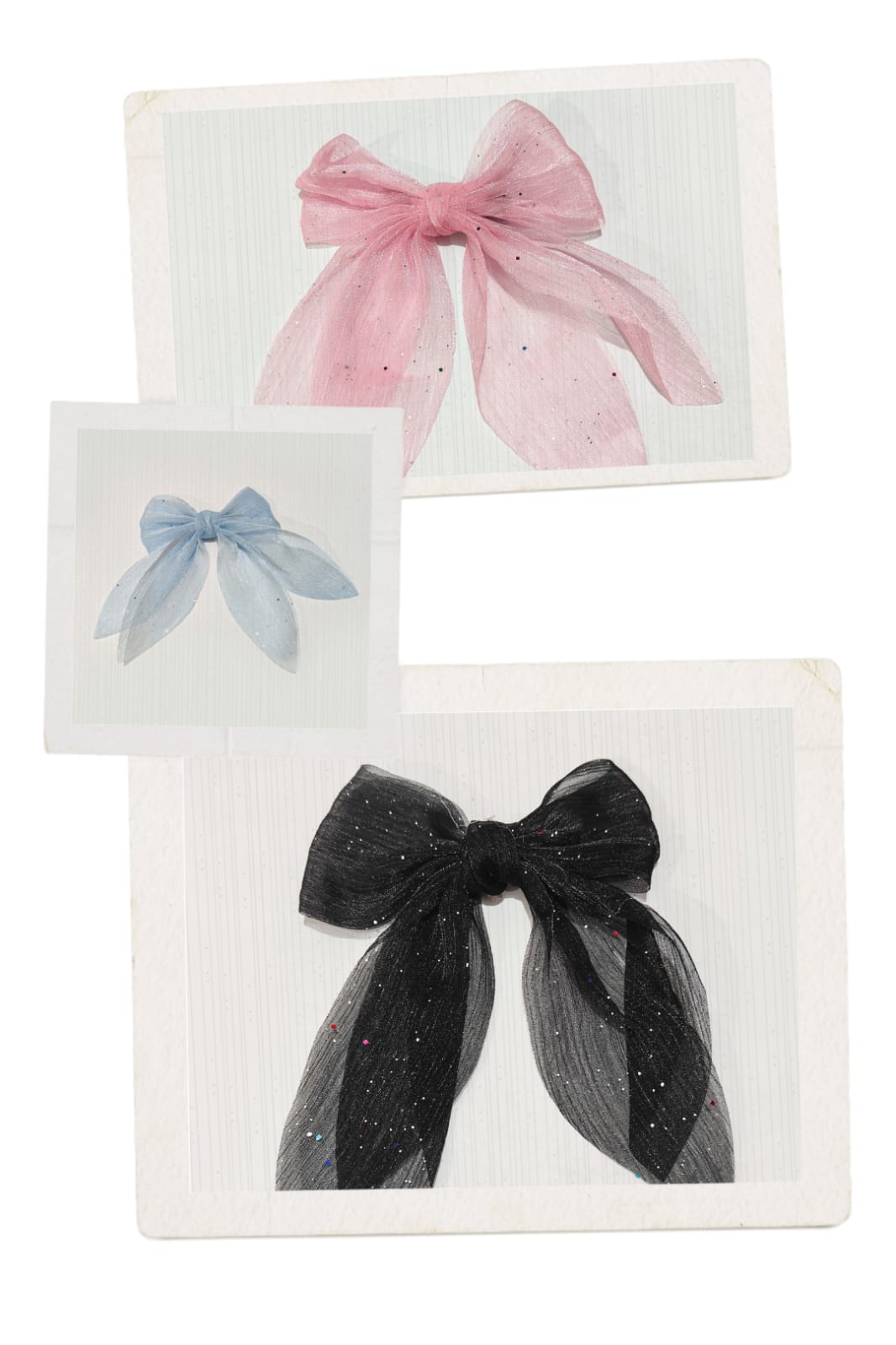 Glitter Bow Hair Clip for Women &amp; Girls | Stylish Party Hair Accessory - HRK250043