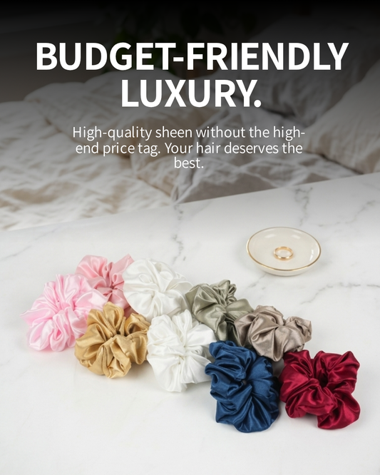 Satin Hair Scrunchies - HRK250017