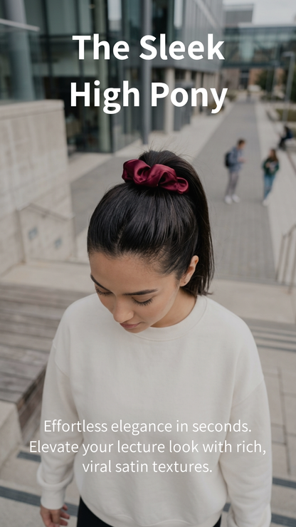 Satin Hair Scrunchies - HRK250017