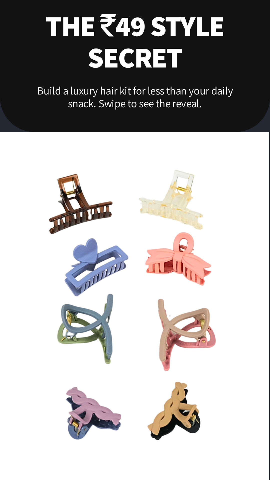 Chic Claw Combo of 6, 8 & 10 - HRK250014